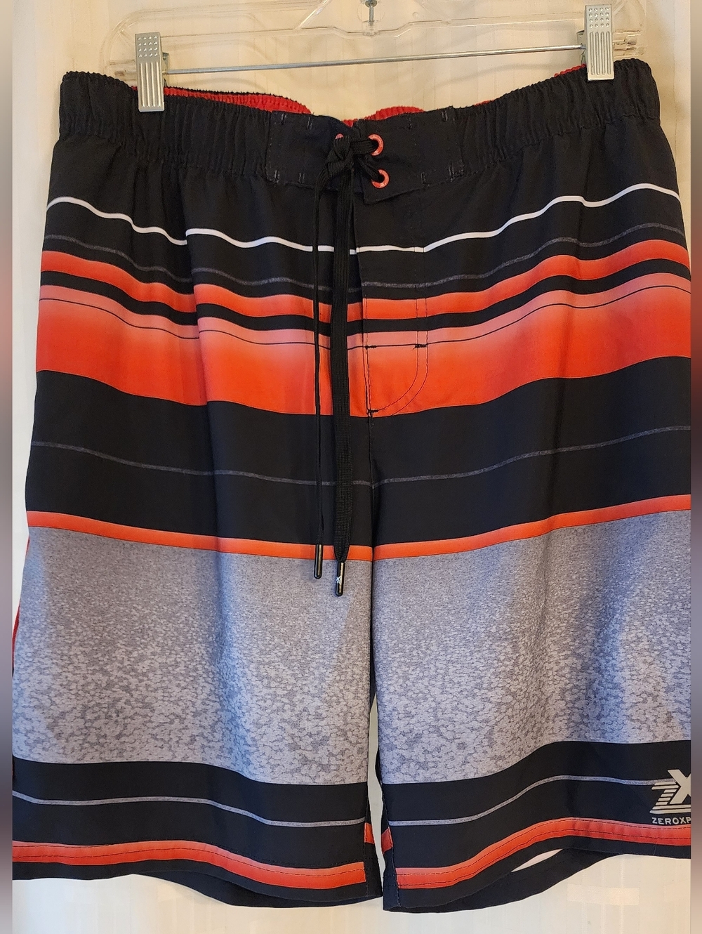 ZeroXposur Black and Red Men's Swim  Shorts Siz L